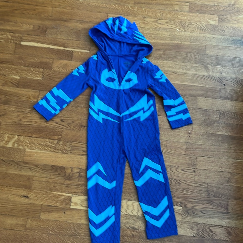 PJ Mask Catboy Zip Up Costume Coverall Size 5T